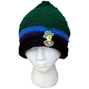 Green & Blue Beanie